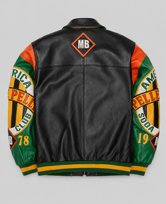 Authentic Pelle Pelle American Soda Club Jacket

