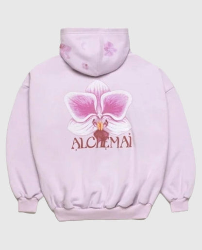 Alchemai Blooming Orchid Pullover Hoodie