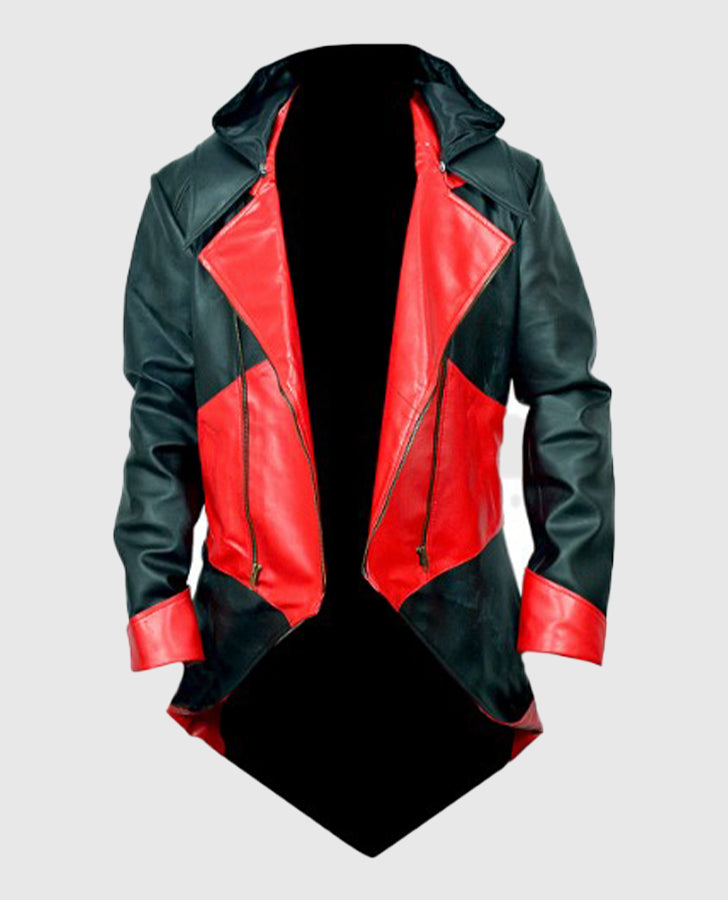 Assassins Creed 3 Black And Red Jacket