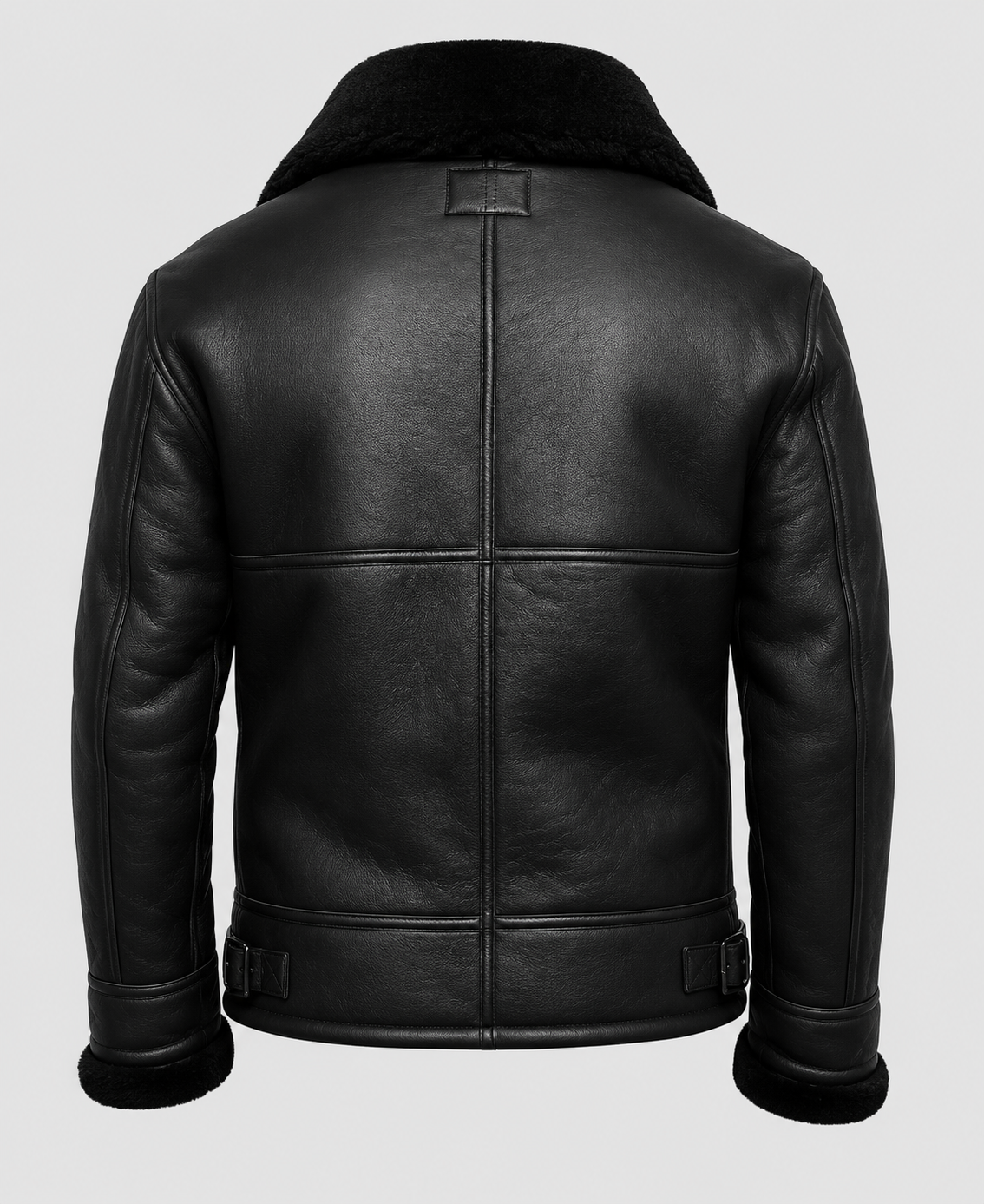 Aviator B3 Black Shearling Leather Jacket