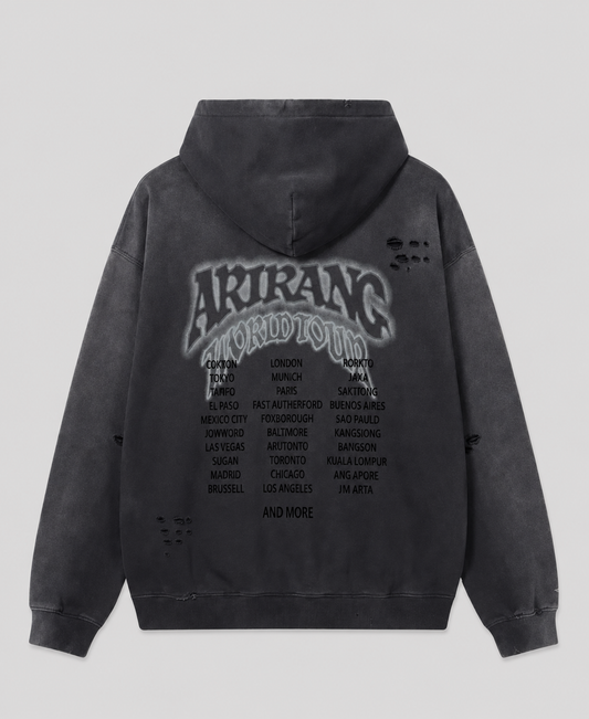 BTS Arirang World Tour Zip Up Hoodie