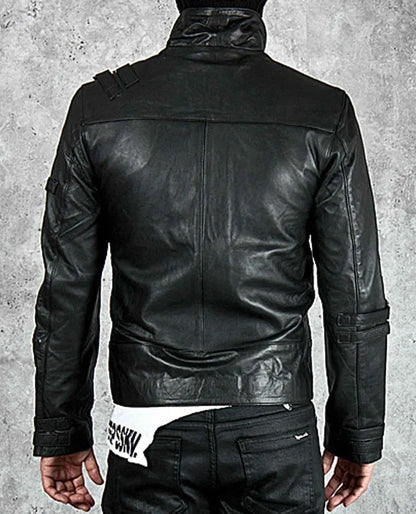 Bad Michael Jackson Leather Black Jacket
