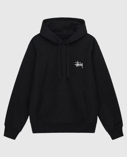 Basic Stussy Black Hoodie