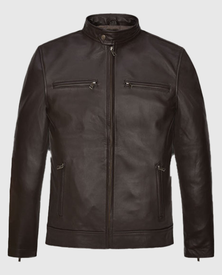 Chicago PD Hank Voight Brown Leather Jacket