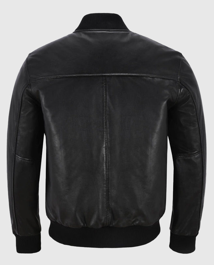 Classic Blouson Black Jacket