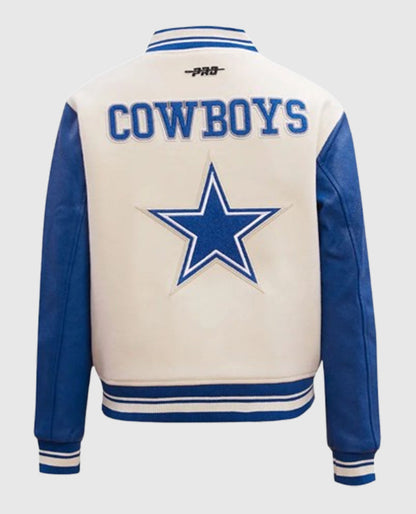 Dallas Cowboys Retro Classic Varsity  Jacket