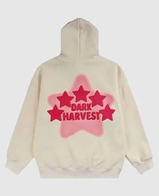 Dark Harvest White Pullover Hoodie