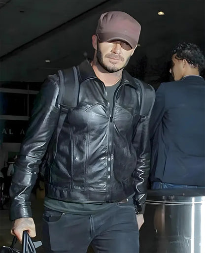 David Beckham Leather Jacket