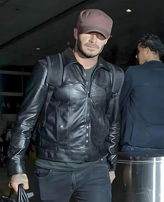 David Beckham Leather Jacket