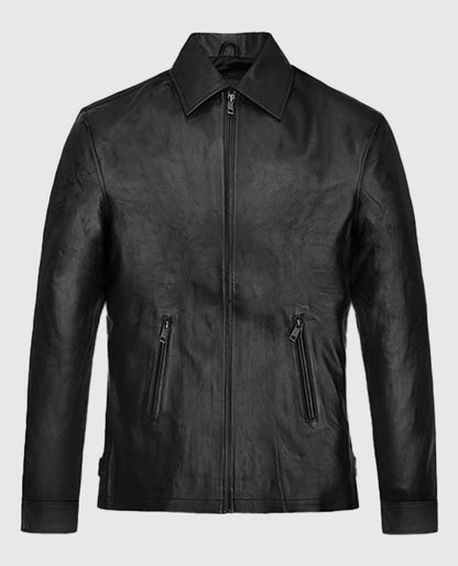 David Schwimmer Friends Season 4 Black Leather Jacket