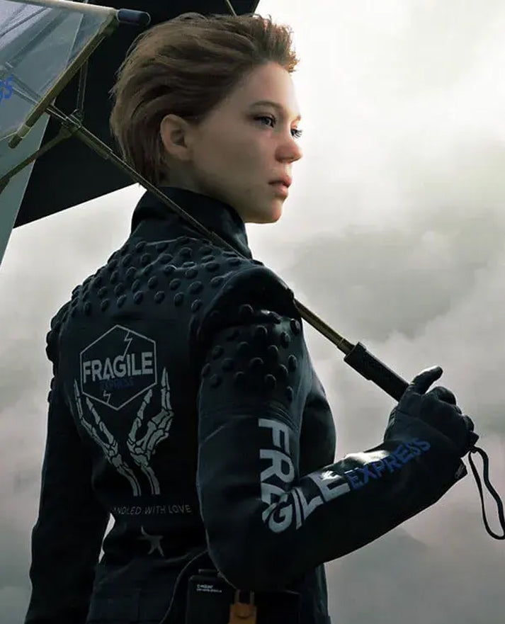 Death Stranding Fragile Express Leather Jacket