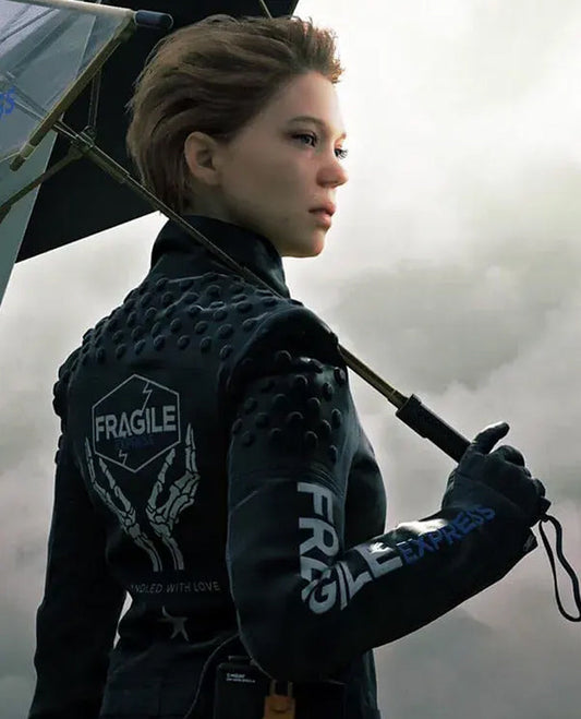 Death Stranding Fragile Express Leather Jacket