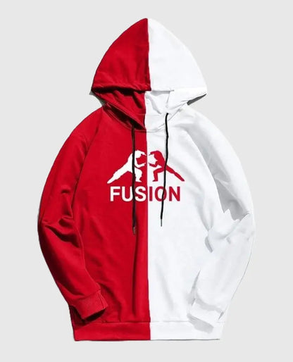 Dragon Ball Z Fusion Dance Bicolor Pullover Hoodie