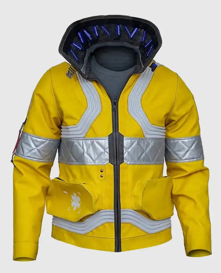 Edgerunners Lucy Yellow Cyberpunk 2077 Jacket