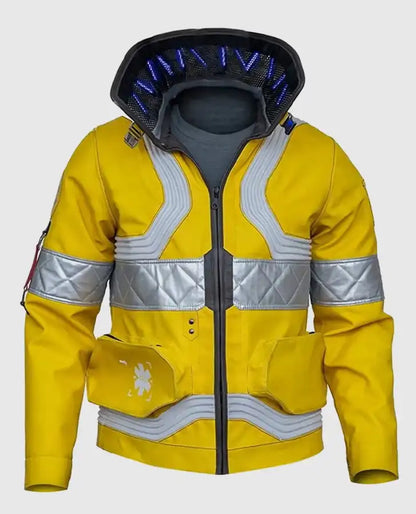 Edgerunners Lucy Yellow Cyberpunk 2077 Jacket