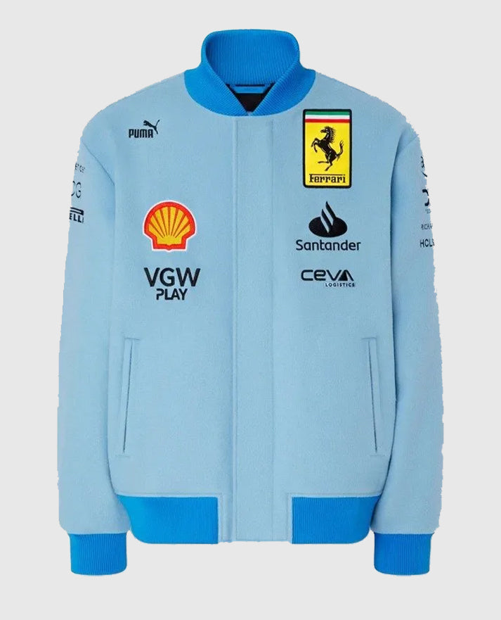 Ferrari Blue Miami Grand jacket