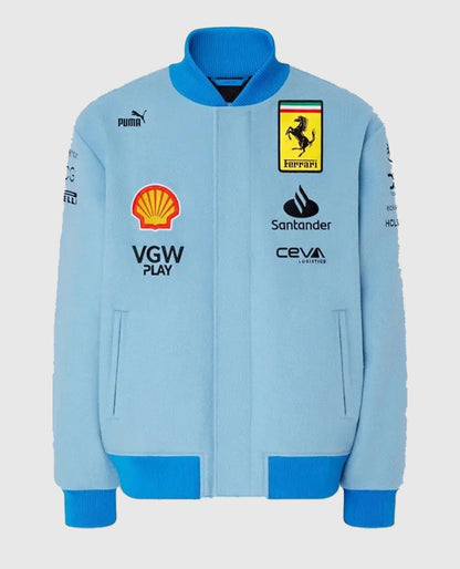 Ferrari Blue Miami Grand jacket