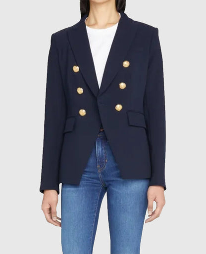 Fool Me Once 2024 Michelle Keegan Blue Blazer