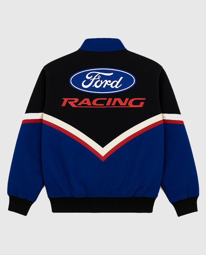 Ford Blue Black Racing Jacket