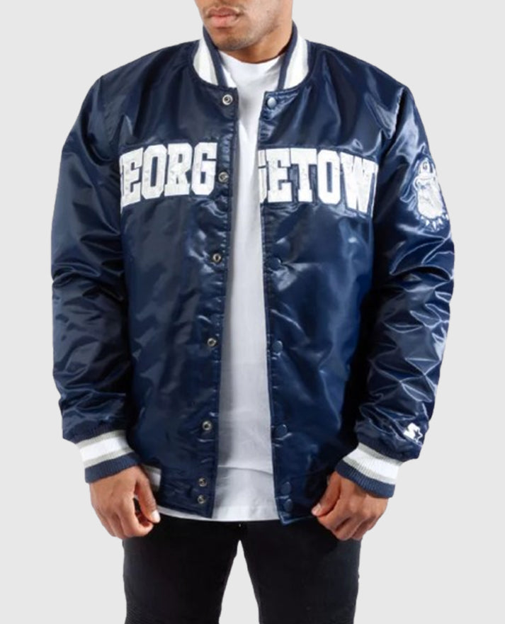 Georgetown Starter Varsity Jacket