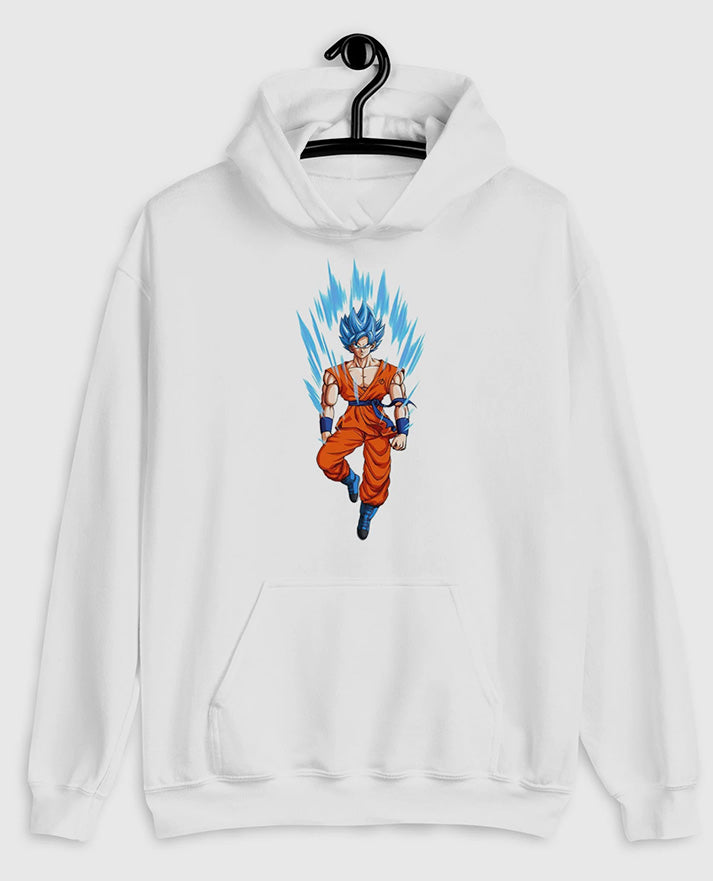 Goku – Dragon Ball Z  White Pullover Hoodie