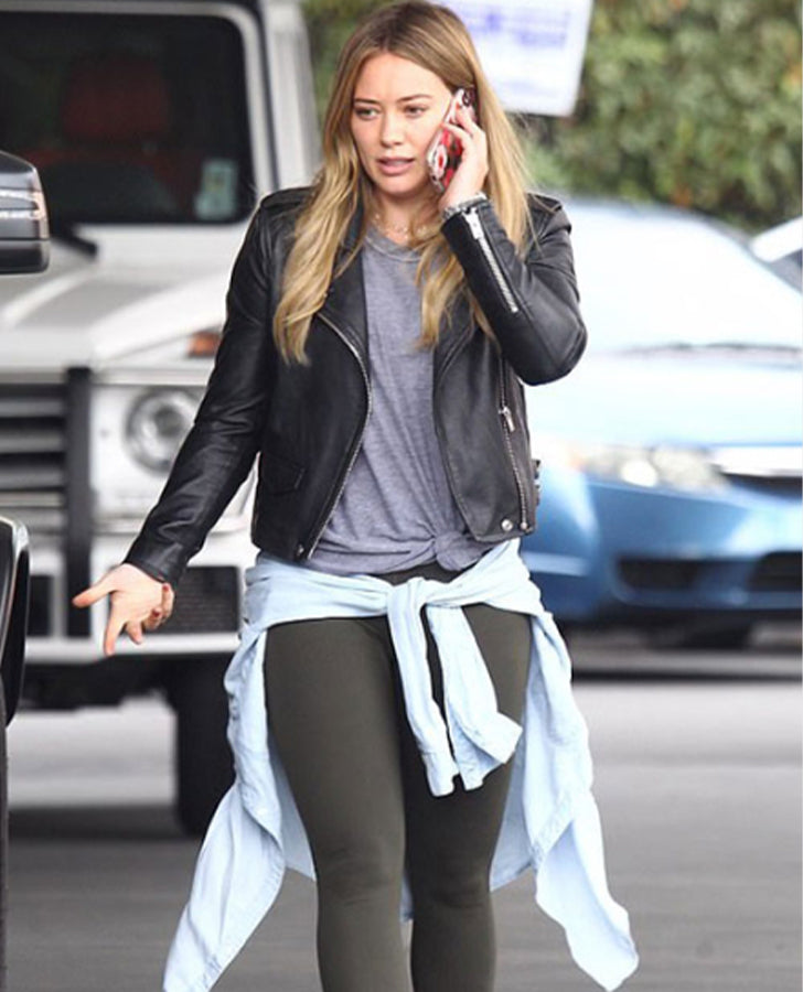 Hilary Duff Younger Leather Jacket