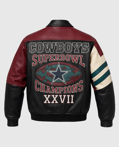 Jeff Hamilton Dallas Cowboy Supperbowl Leather jacket