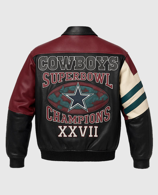 Jeff Hamilton Dallas Cowboy Supperbowl Leather jacket
