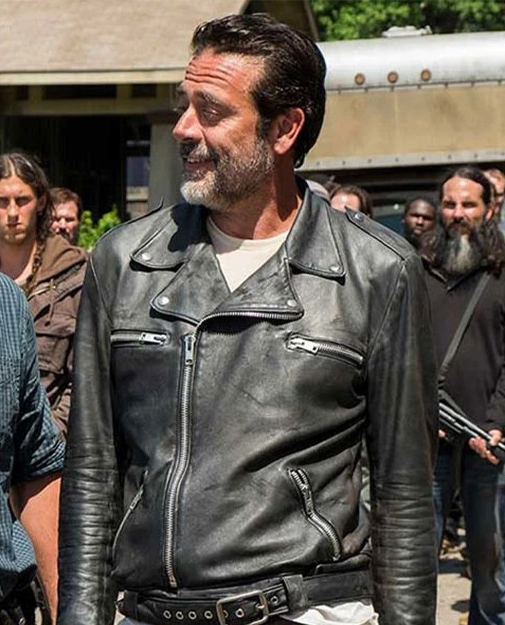 Jeffrey Dean Morgan Black Jacket