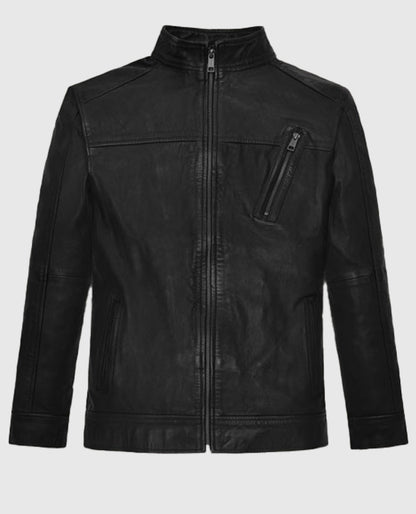 Jesse Lee Soffer Chicago PD Black Leather Jacket