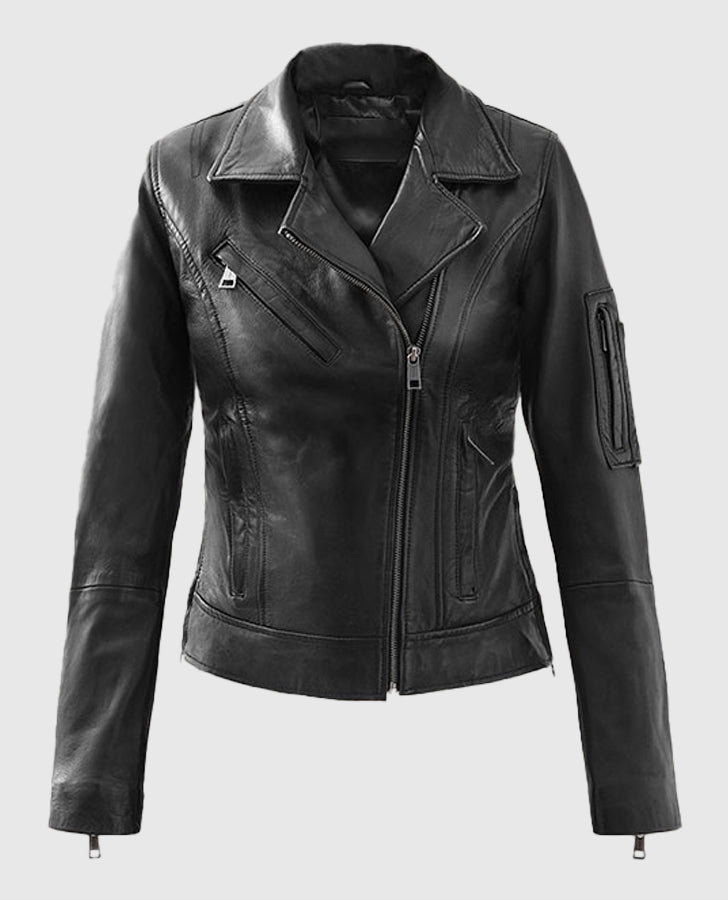 Karen Gillan Doctor Who TV Series Leather Jacket
