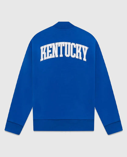 Kentucky Wildcats Blue Fleece Varsity jacket