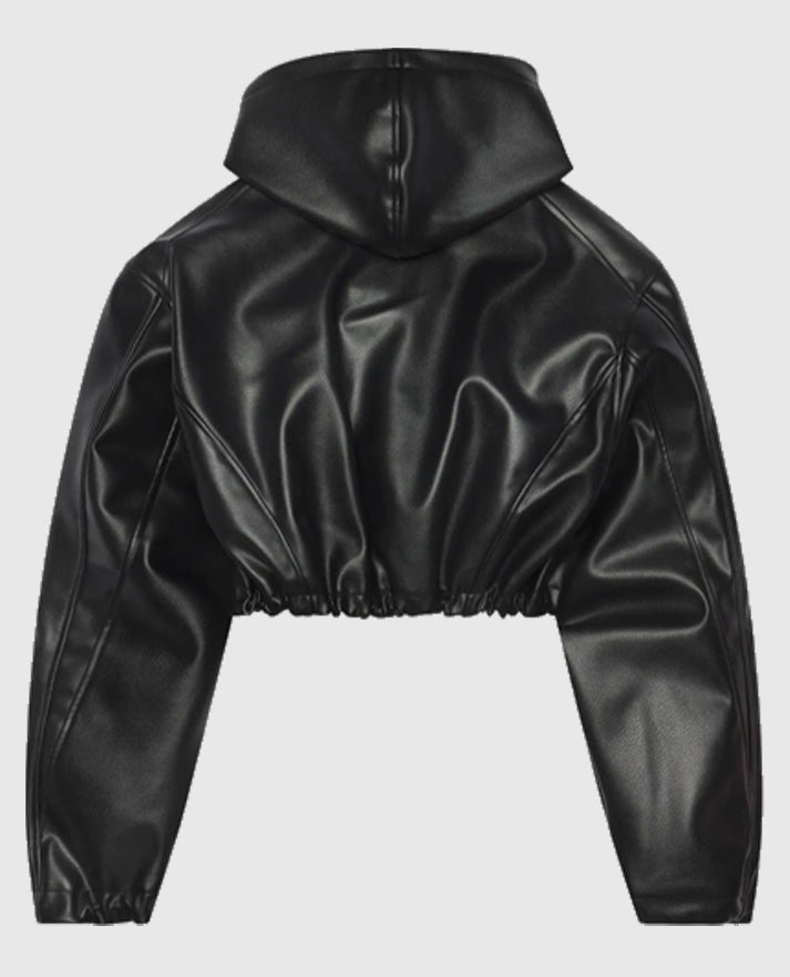 Kylie Jenner Leather Black Jacket