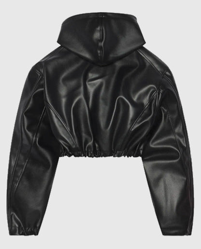 Kylie Jenner Leather Black Jacket