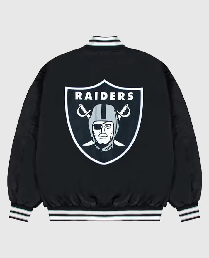 Las Vegas Raiders Bomber Black Jacket