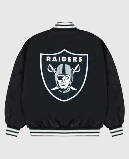 Las Vegas Raiders Bomber Black Jacket