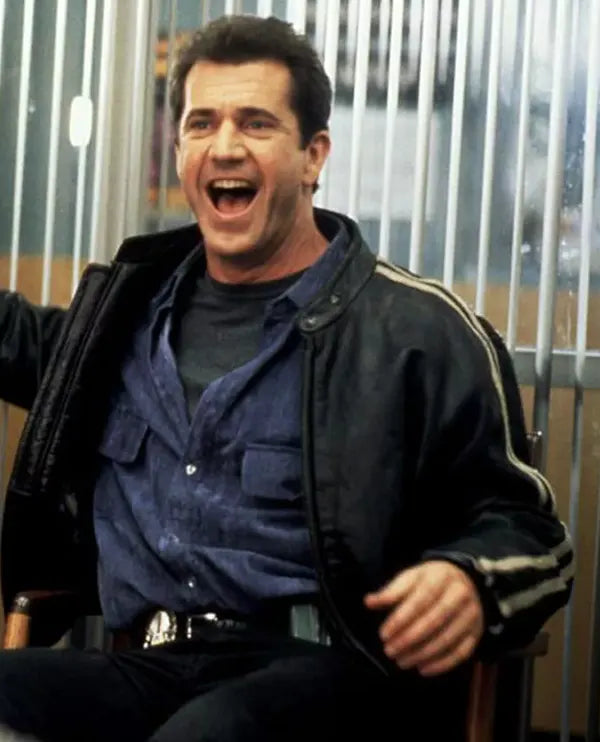 Lethal Weapon Mel Gibson leather jacket