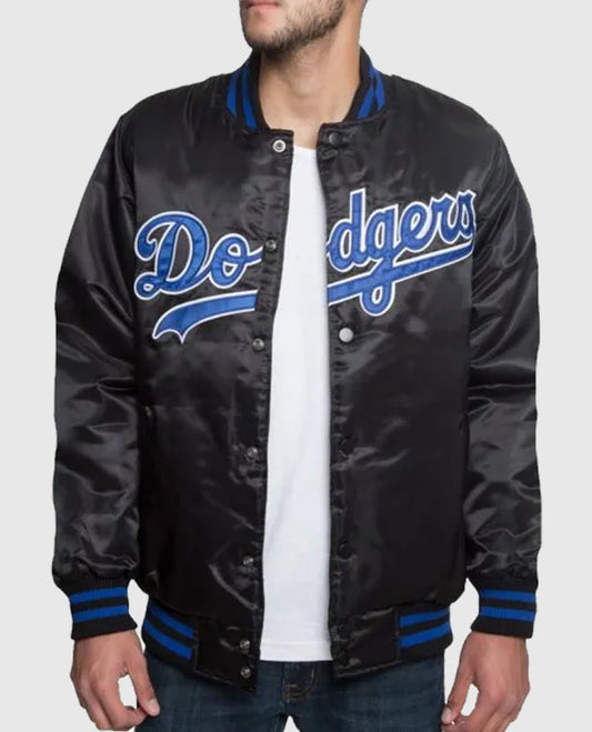 Los Angeles Dodgers Black Varsity Jacket