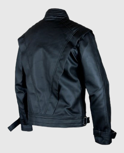 Michael Jackson Thriller Black Leather Jacket