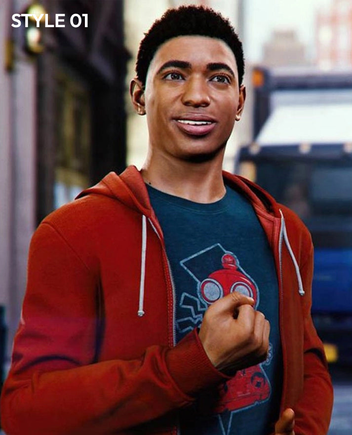 Miles Morales Spider Verse Hoodie