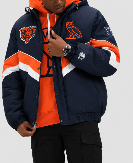 Chicago Bears OVO Sideline Puffer Jacket