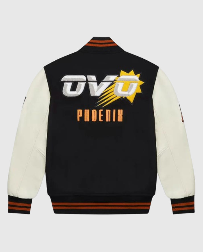 OVO Phoenix Suns Black Varsity Jacket