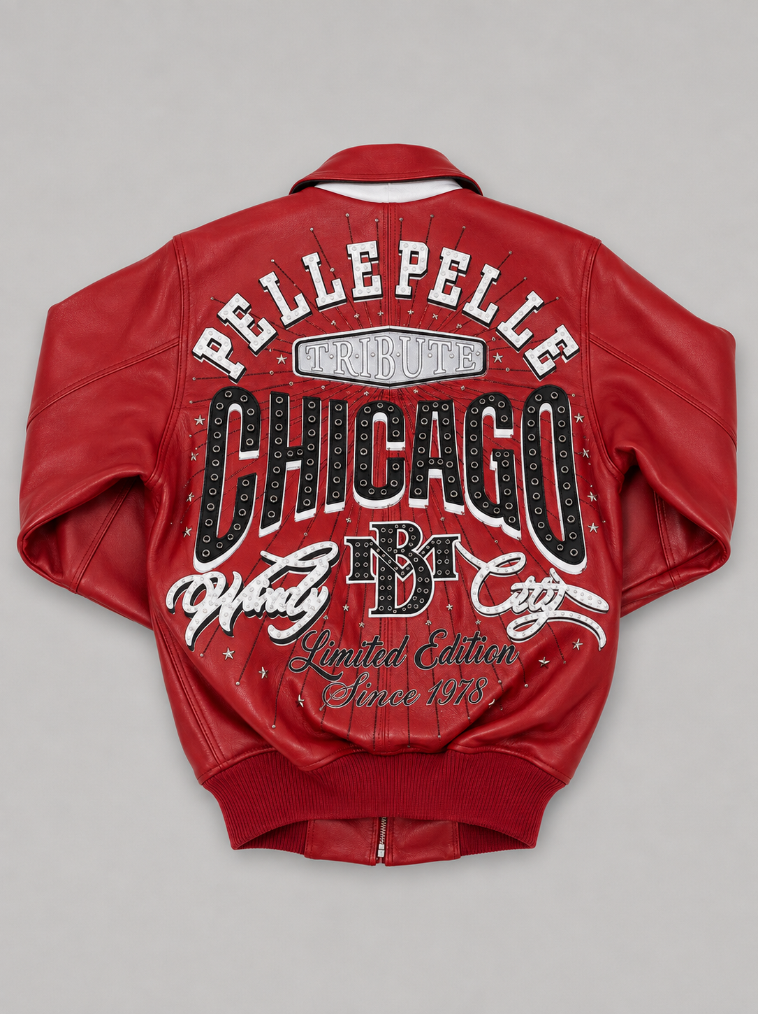 Pelle Pelle X Tb Windy City Red 
Jacket