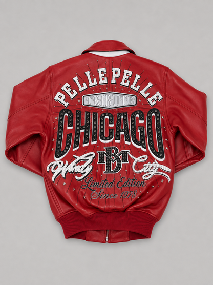Pelle Pelle X Tb Windy City Red 
Jacket