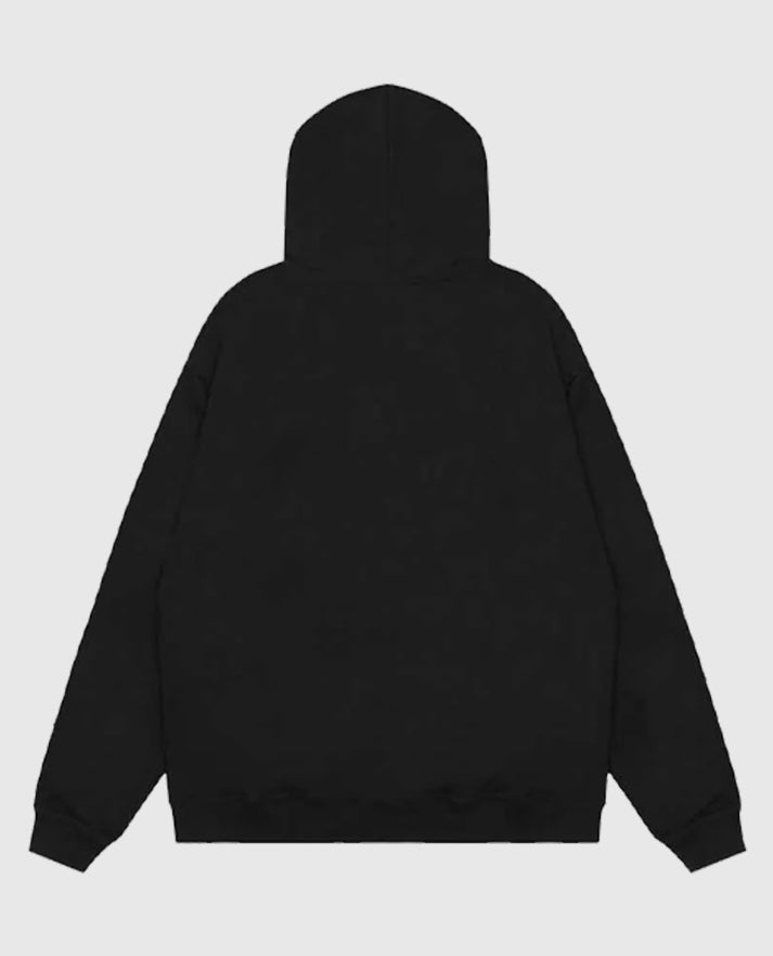 Represent Shark Jaws Black Pullover Hoodie