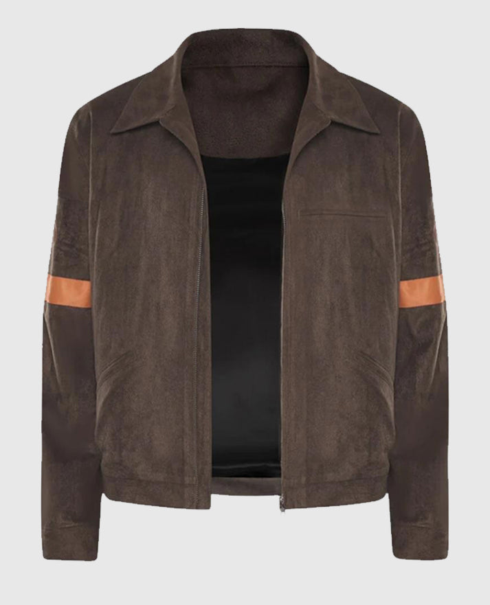 Rick Grimes CRM Brown Suede Jacket