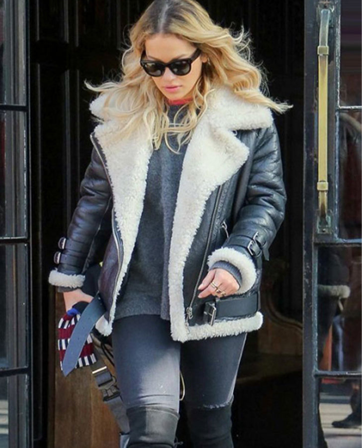 Rita-Ora-Black-Leather-Jacket