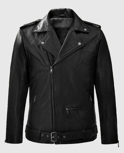 Rutland Black Riding Leather Jacket