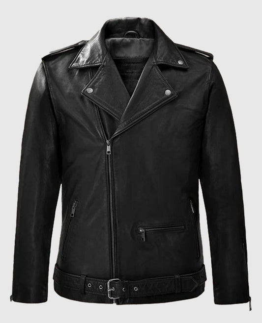 Rutland Black Riding Leather Jacket