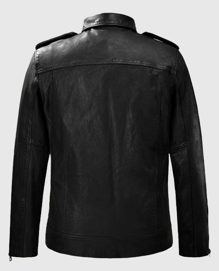 Rutland Riding Black Leather Jacket
